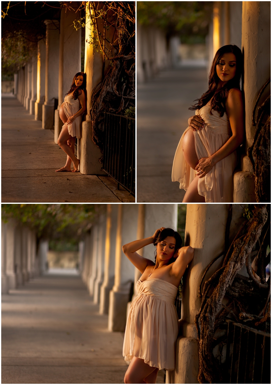 Cristina S Romantic Maternity Portraits In The Garden Just Maggie Photography